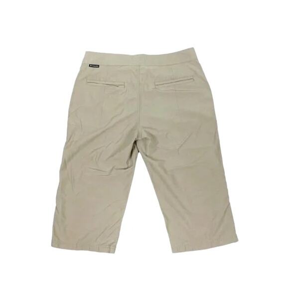 Columbia Khaki Arch Cap Knee Pants Women's Size 10 - Picture 6 of 8